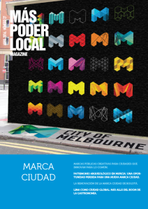 Portada Más Poder Local 27 Marca Ciudad