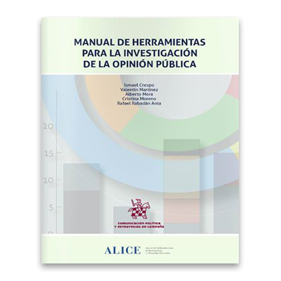 Manual herramientas investigación Opinión Pública, publica ALICE y Tirant Le Blanch